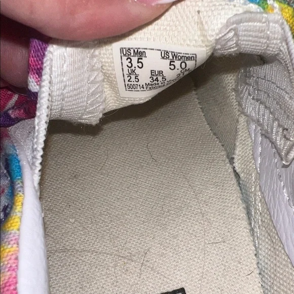 Vans Classic Slip-On Shoes – Tie-Dye Spiral – Women’s 5 / Men’s 3.5 - Picture 8 of 10